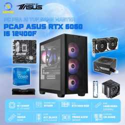 PCAP ASUS RTX 5060 8GB AI TUF Game Master (i5 12400F - 16GB RAM - 500GB SSD) - Powered by ASUS 