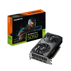 VGA Gigabyte RTX 5050 WINDFORCE OC 8GB (N5050WF2OC-8GD)
