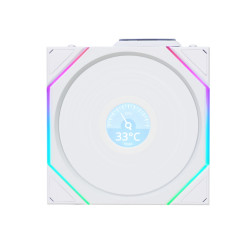 Quạt tản nhiệt máy tính Lian Li Wireless Reverse White Cooler TL 120-3 - 12RTL1W3W