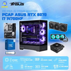 PCAP ASUS RTX 5070 12GB AI PRIME Master (i7 14700KF - 32GB RAM DDR5 - 1TB SSD- WC) - Powered by ASUS 