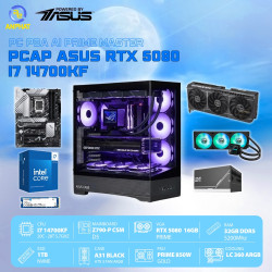 PCAP ASUS RTX 5080 16GB AI PRIME Master (i7 14700KF - 32GB RAM DDR5 - 1TB SSD- WC) - Powered by ASUS 