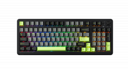 Bàn phím cơ Machenike KG98 Black Green Purple Gold switch