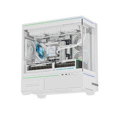 Vỏ case Thermalright TL-M10W White( M-ATX có Led, không có màn hình)