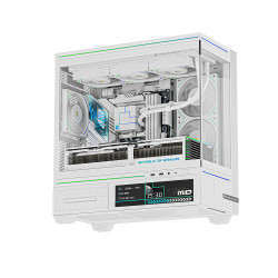 Vỏ case Thermalright TL-M10 Vision White ( M-ATX có màn hình 9.2 inch ) 