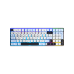 Bàn phím cơ AULA S100 Pro Glacier Blue Brown switch