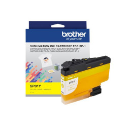 Mực in thăng hoa Brother SP01YS (Màu vàng| Dung tích: 50ml| Dùng cho máy Brother SP-1| Ứng dụng: In lên vải polyester, áo thun, ly sứ, gỗ, kim loại, túi vải, gạch men,...)