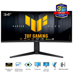 Màn hình Gaming ASUS TUF VG34WQML5A (34 inch - VA -  WQHD - 0.5ms - 250Hz - Cong - Speaker)