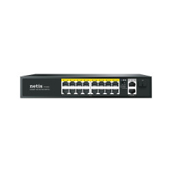 Switch 16 port PoE + 2 Uplinks + 1 SFP chuyên dụng cho CCTV Netis P116GH