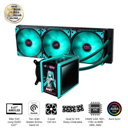 Tản Nhiệt Nước Asus ROG RYUO IV 360 ARGB Hatsune Miku Edition