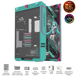 Vỏ Case Asus ROG Strix Helios II Hatsune Miku Edition