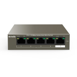 Switch PoE 10/100Mbps Tenda TEF1105P-4-63W