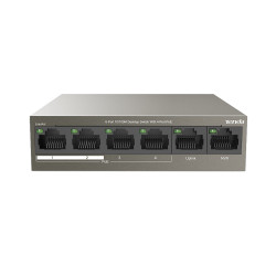 Switch PoE 10/100Mbps Tenda TEF1106P-4-63W