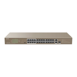 Switch PoE 10/100Mbps Tenda TEF1126P-24-250W