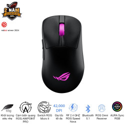 Chuột ASUS ROG Keris II Origin Wireless