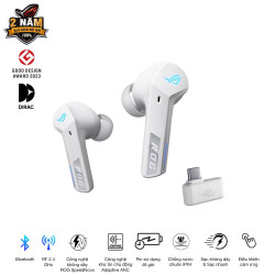 Tai nghe Asus ROG Cetra True Wireless SpeedNova White
