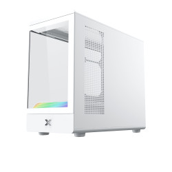 Vỏ Case XIGMATEK - PURA ML ARCTIC (EN48470) (PREMIUM GAMING M-ATX, ARGB LIGHTING BAR)