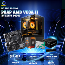 BỘ MÁY TÍNH EDU PLUS 4 - PCAP AMD Ryzen 5 3400G, 16GB, 500GB SSD, VEGA 11