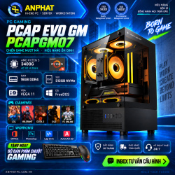 PC GAMING PCAP EVO GM STARTER VEGA 11 / AMD Ryzen 5 3400G / RAM 16GB / SSD 512GB / FreeDOS / PCAPGM07 
