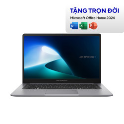 Laptop ASUS ExpertBook P1403CVA-I716-63WS (Intel Core i7-13620H | Intel UHD | 14 inch FHD IPS | 16GB | 512GB | Win 11 | Office | Xám)