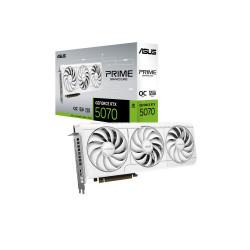 VGA ASUS PRIME RTX 5070 White OC Edition 12GB GDDR7 (PRIME-RTX5070-O12G-WHITE)