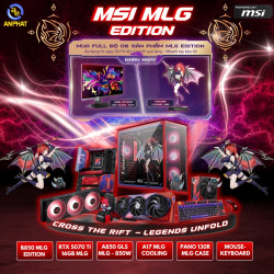 BỘ PCAP GAMING RTX 5070 Ti - MSI MLG EDITION (Loong Nia) - CHƯA BAO GỒM CPU, RAM