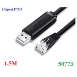 Cáp console USB to RJ45 Ugreen 50773 chiều dài 1.5m