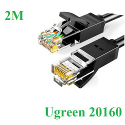 Dây mạng CAT6 UTP dài 2M Màu đen Ugreen (20160)