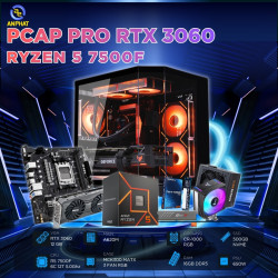 PCAP GAMING PRO RTX 3060 12GB ( AMD R5 7500F 6C 12T 5.0Ghz - 16GB RAM - 500GB SSD)