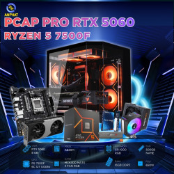 PCAP GAMING PRO RTX 5060 8GB ( AMD R5 7500F 6C 12T 5.0Ghz - 16GB RAM - 500GB SSD)
