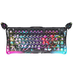 Bàn phím cơ Gravastar Mercury V75 Pro HE Neon Graffiti