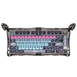 Bàn phím cơ Gravastar Mercury V75 Pro HE Cyberpunk