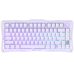 Bàn phím cơ Gravastar Mercury V75 HE Lavender Purple