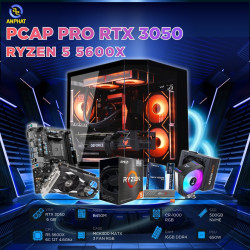 PCAP GAMING PRO RTX 3050 6GB ( AMD R5 5600X 6C 12T 4.6Ghz - 16GB RAM - 500GB SSD)