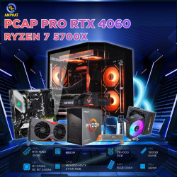 PCAP GAMING PRO RTX 4060 8GB ( AMD R7 5700X 8C 16T 4.6Ghz - 16GB RAM - 500GB SSD)