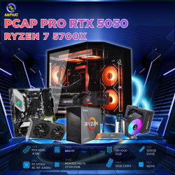 PCAP GAMING PRO RTX 5050 8GB ( AMD R7 5700X 8C 16T 4.6Ghz - 16GB RAM - 500GB SSD)