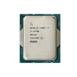 CPU Intel Core i7 12700 (Intel LGA1700 - 12 Core - 20 Thread - Base 3.6Ghz - Turbo 4.9Ghz - Cache 25MB) (Tray chính hãng chưa kèm tản nhiệt)