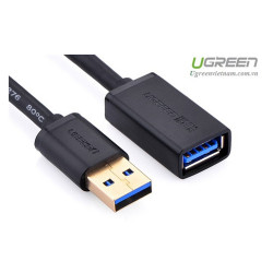 Cáp dữ liệu USB 3.0 nối dài  truyền dữ liệu giữa máy tính và ổ cứng USB dài 1m Ugreen ( 10368)