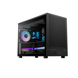 Case máy tính Gamdias ATHENA M4M Black ARGB CAATHEM4MBLGA