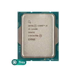 CPU Intel Core i5 14400 (Intel LGA1700 - 10 Core - 16 Thread - Base 2.5Ghz - Turbo 4.7Ghz - Cache 20MB) (Tray chính hãng chưa gồm tản nhiệt)