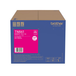Mực in laser màu Brother TN861M Magenta  (Năng suất: 6500 trang theo tiêu chuẩn in của hãng/ Dùng cho máy in Brother HL-L9430CDN/ MFC-L9630CDN) 