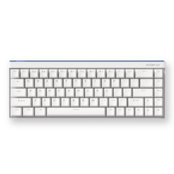 Bàn phím cơ MCHOSE Ace68 Air Snow White