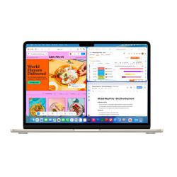 Laptop Apple MacBook Air 13 inch M5 10CPU/8GPU/16GB/512GB - Starlight 