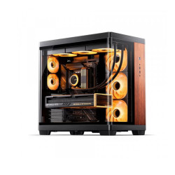 Vỏ Case Jonsbo TK-4 Wood Black ( Mid Tower, Màu Đen)