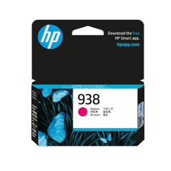 Hộp mực in HP 938 Magenta Original Ink Cartridge_4S6X6PA (Năng suất 800 trang in với độ phủ 5%/ Dùng cho Máy in HP OfficeJet Pro 9110/ 9120/ 9130/ 9720/ 9730)