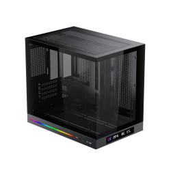 Vỏ case Xigmatek Cloud M DGT Black (mATX/ Màu Đen) - No Fan