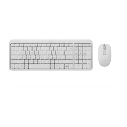 Bộ bàn phím chuột không dây Logitech MK250 Bluetooth White