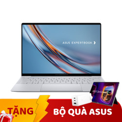 Laptop ASUS Expertbook Ultra B9406CAA-X7642TW (Intel Core Ultra X7 Processor 358H | Intel Arc Graphics | 14.0-inch WQXGA+ | Touch | 64GB | 2TB | Windows 11 Home | Xám)