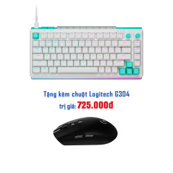 Bàn phím cơ Logitech G512 X 75 TMR White Tactile switch