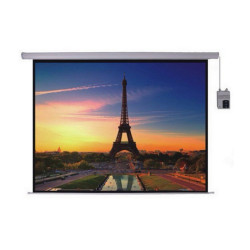 Màn chiếu điện PW150ESA (Kích thước vùng chiếu (m): 3m05 x 2m29/ Kích thước vùng chiếu (inch): 120" x 90"/ Đường chéo tương đương: 150 inch/Tỷ lệ khung hình: 4:3/ Vải màn chất lượng cao Matte white D)