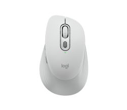Chuột không dây Logitech Signature Comfort M840 L Wireless Bluetooth - Trắng nhạt - 910-007736 